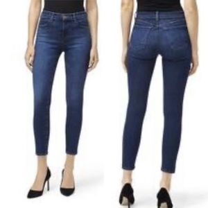 J Brand ALANA dark indigo bluebell wash High Rise Skinny Jeans size 29